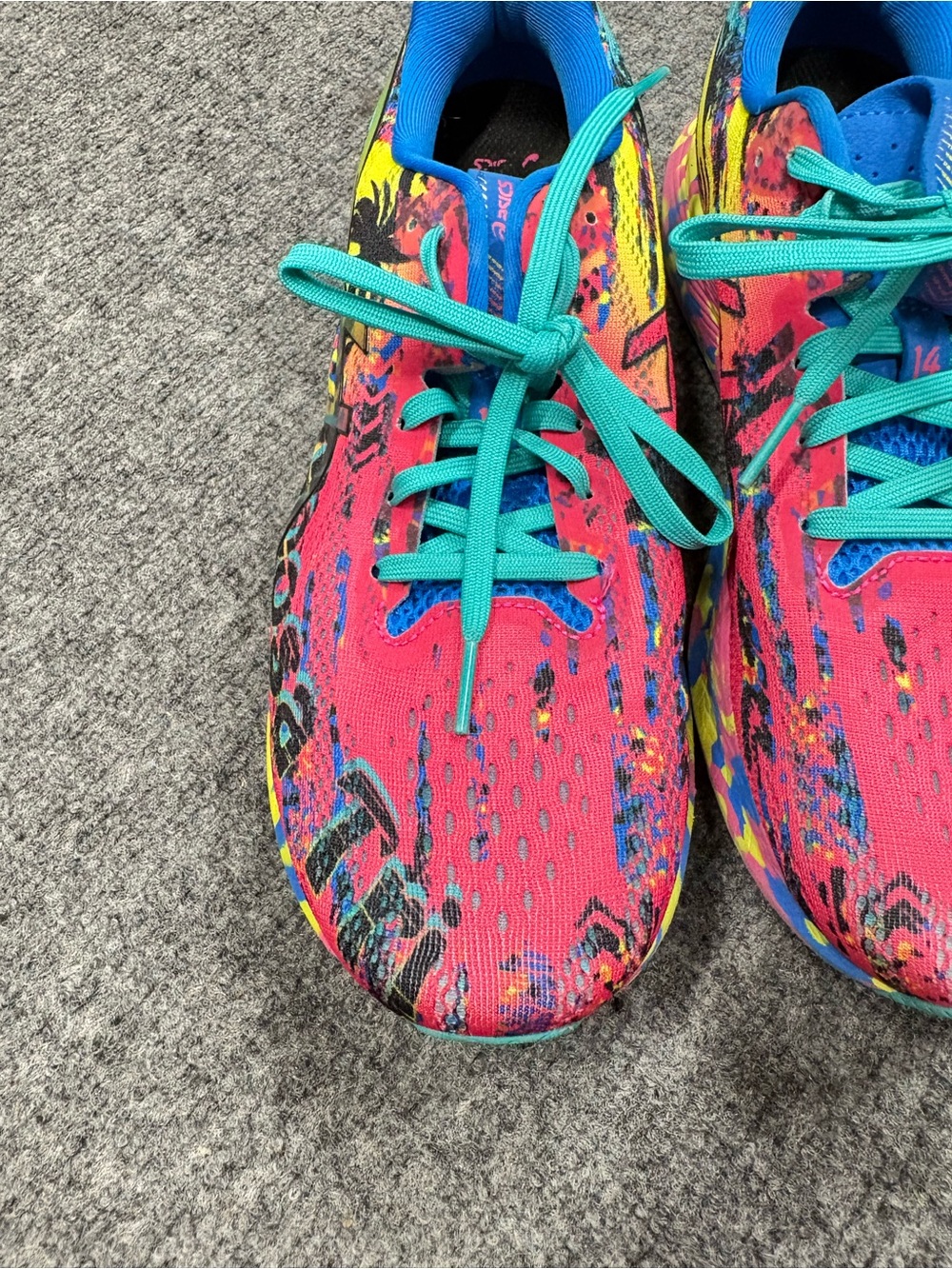 Asics Noosa Tri 14 Tropical Shoes Road Running Lightweight - Picture 2 of 16